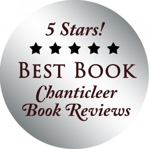 5 Stars! Best Book Chanticleer Book Reviews sticker