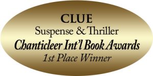 Clue CIBA First Place Winners gold foil sticker image