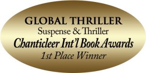 Global Thriller CIBA 1st Place Winner Book Sticker