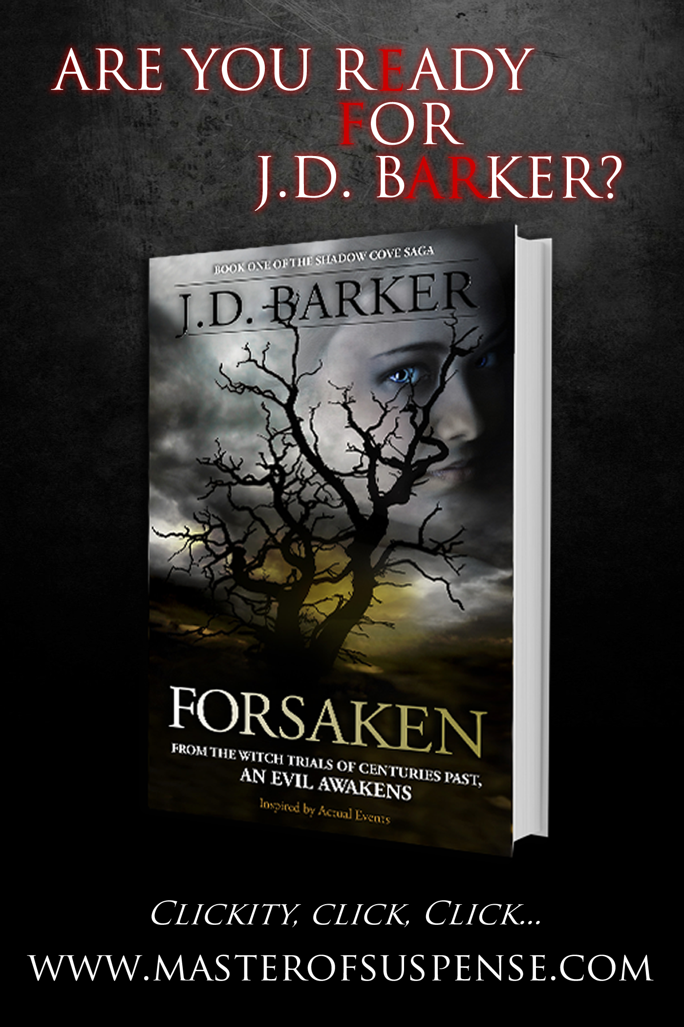 Master of Suspense, J.D. Barker, to Keynote and Present at Chanticleer Authors Conference 2019