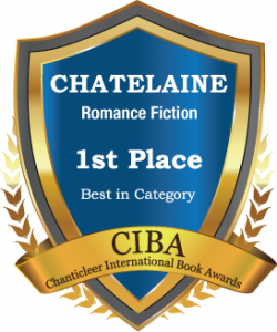 Chatelaine 1st Place Best in Category Blue and Gold Badge