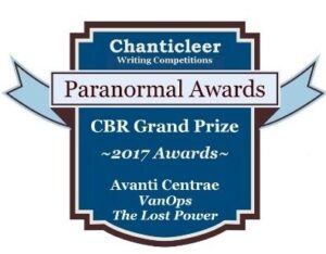 Paranormal Grand Prize Award Badge for VanOps The Lost Power