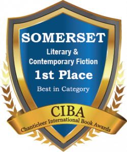 Blue and Gold Somerset First Place Winner Badge for Best in Category
