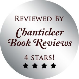 Chanticleer Book Reviews 4 star silver foil book sticker
