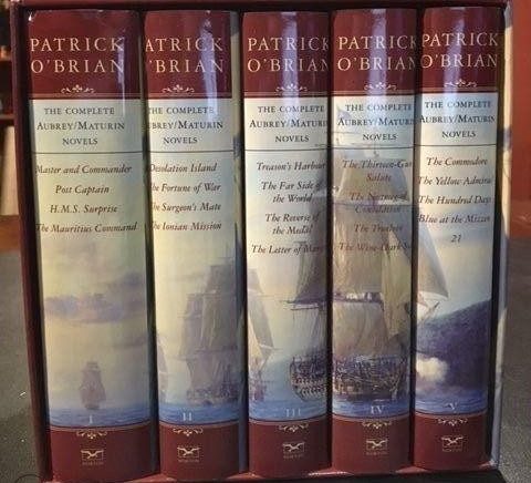 The Complete Aubrey set of novels that cross genre boundaries