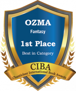 OZMA 1st Place Blue and Gold Badge