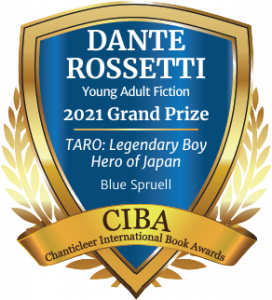 TARO Legendary Boy Hero of Japan Dante Rossetti Grand Prize Badge