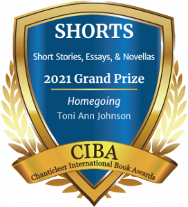 Grand Prize Badge for Toni Ann Johnson's Homegoing