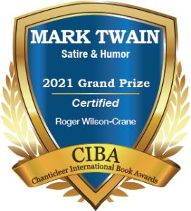 The Mark Twain 2021 Grand Prize Badge for Certified by Roger Wilson-Crane