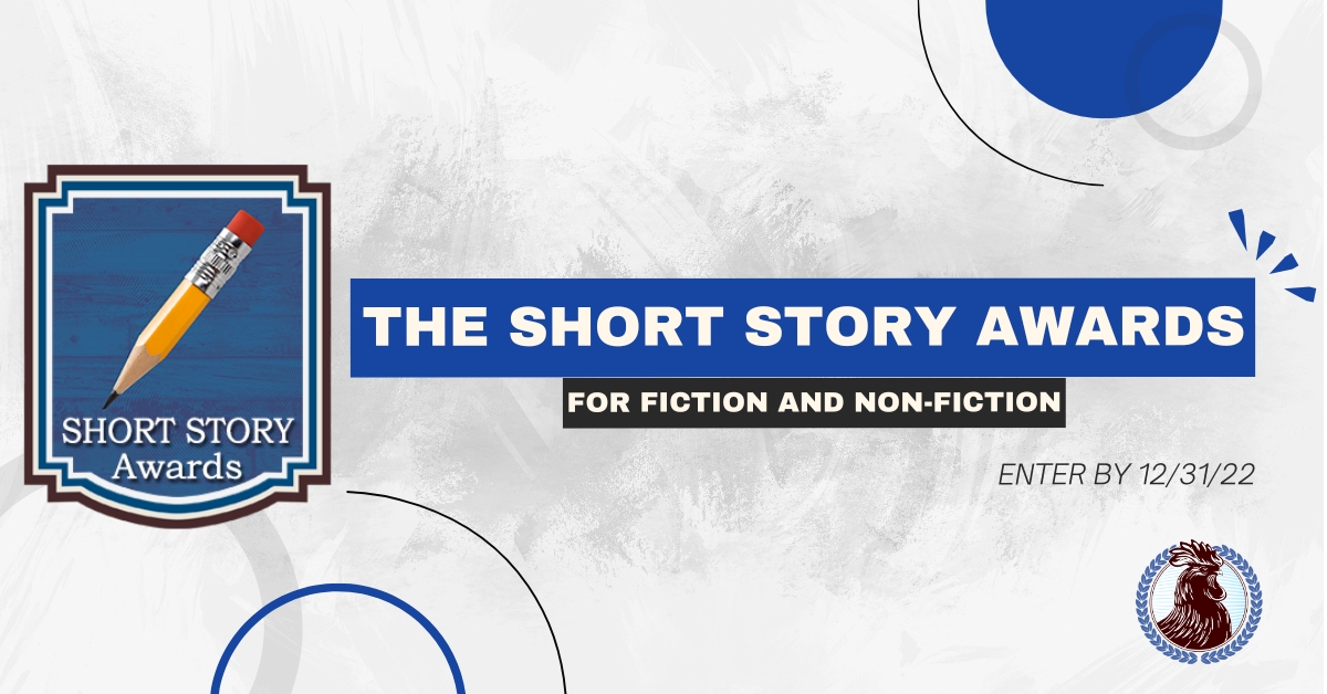 Short Story Book Awards Deadline is 12/31/22