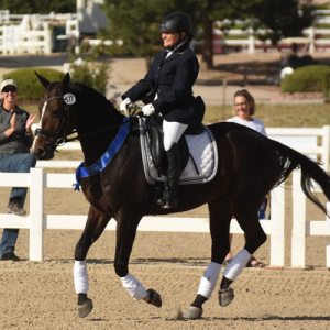 Serious Equestrian! M.J. and Jazz taking it home!