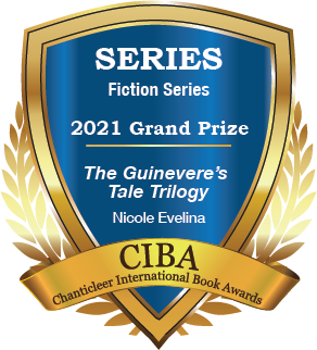 Blue an Gold Series Grand Prize Badge for The Guinevere's Tale Trilogy by Nicole Evelina