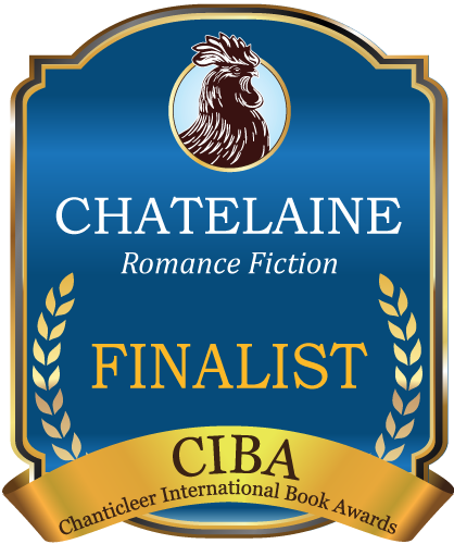 Blue and Gold Finalist Badge for the Chatelaine Awards