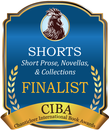 Blue and Gold finalists badge for the shorts award