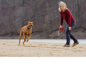 Scout Running with J