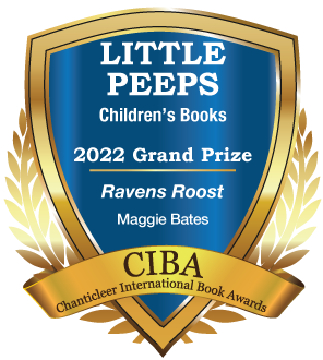 The Little Peeps 2022 Grand Prize Badge for Ravens Roost by Maggie Bates