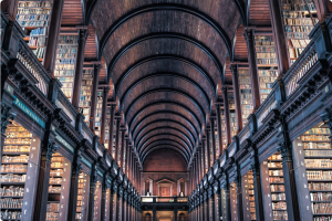 Trinity college library, Dublin