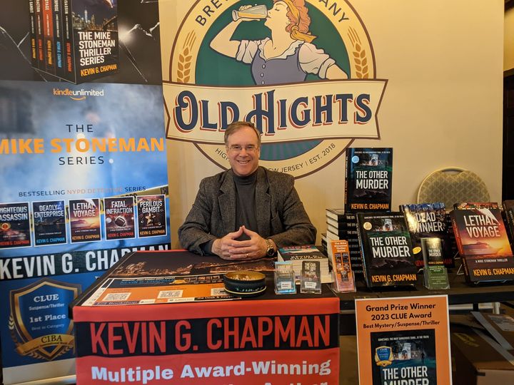 Kevin G. Chapman, Table read, Old Hights, bookstore