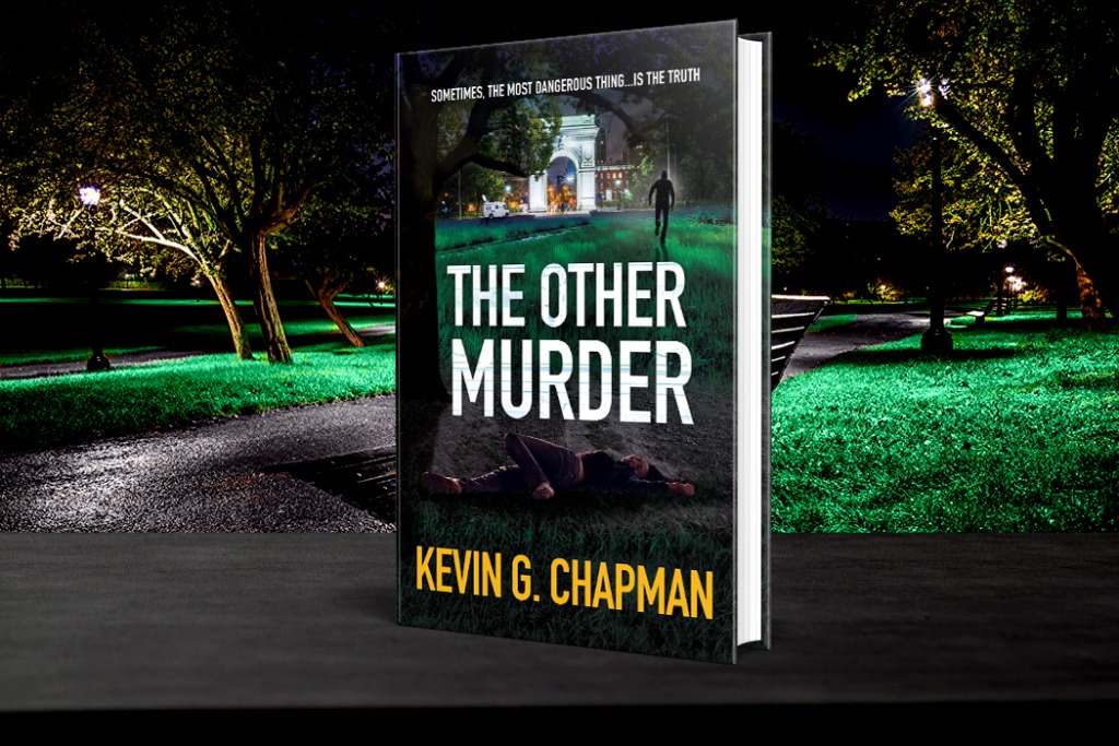 Kevin G. Chapman, The Other Murder, Park, book cover, trees, grass, city nature