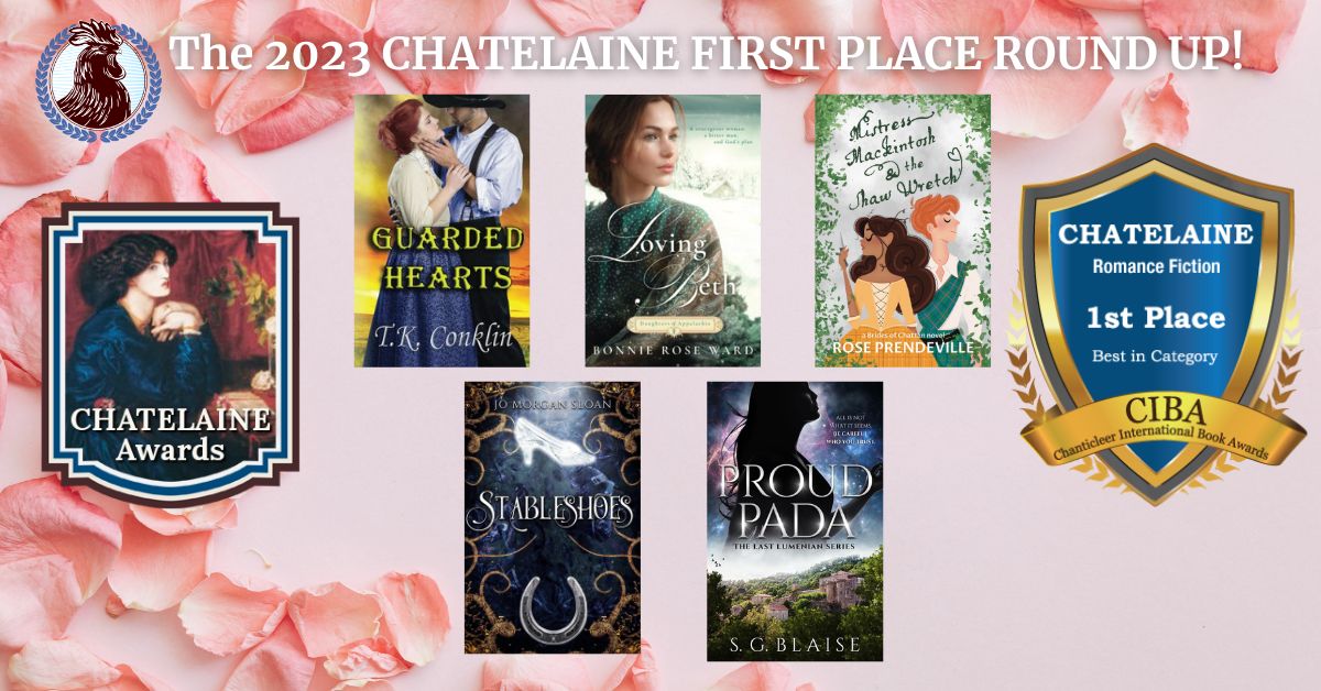 The 2023 Chatelaine Awards First Place Roundup for Romance Fiction!