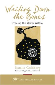 Writing down the Bones by Natalie Goldberg cover