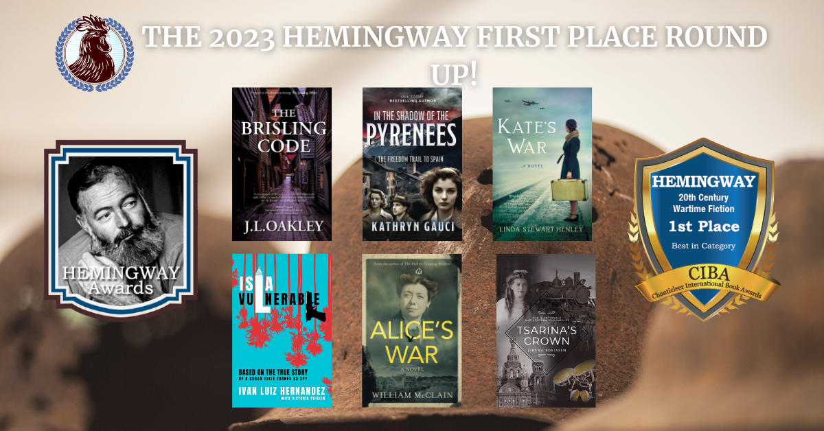 The 2023 Hemingway Book Awards First Place Roundup for 20th and 21st c. Wartime Fiction