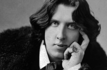 Black, white, hand, fingers, oscar wilde