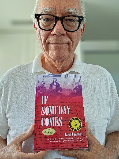 David Calloway, If Someday Comes, White shirt, black glasses