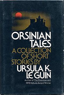 Orsinian Tales, ursula Le Guin, short stories, castle, black, gold, collection, book cover