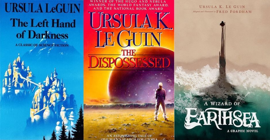 The Left Hand of Darkness, Ursula Le Guin, The Dispossessed, Earthsea
