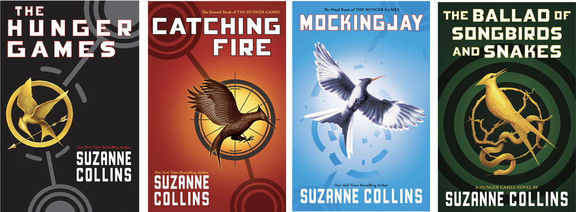 the Hunger Games, Suzanne Collins, book cover