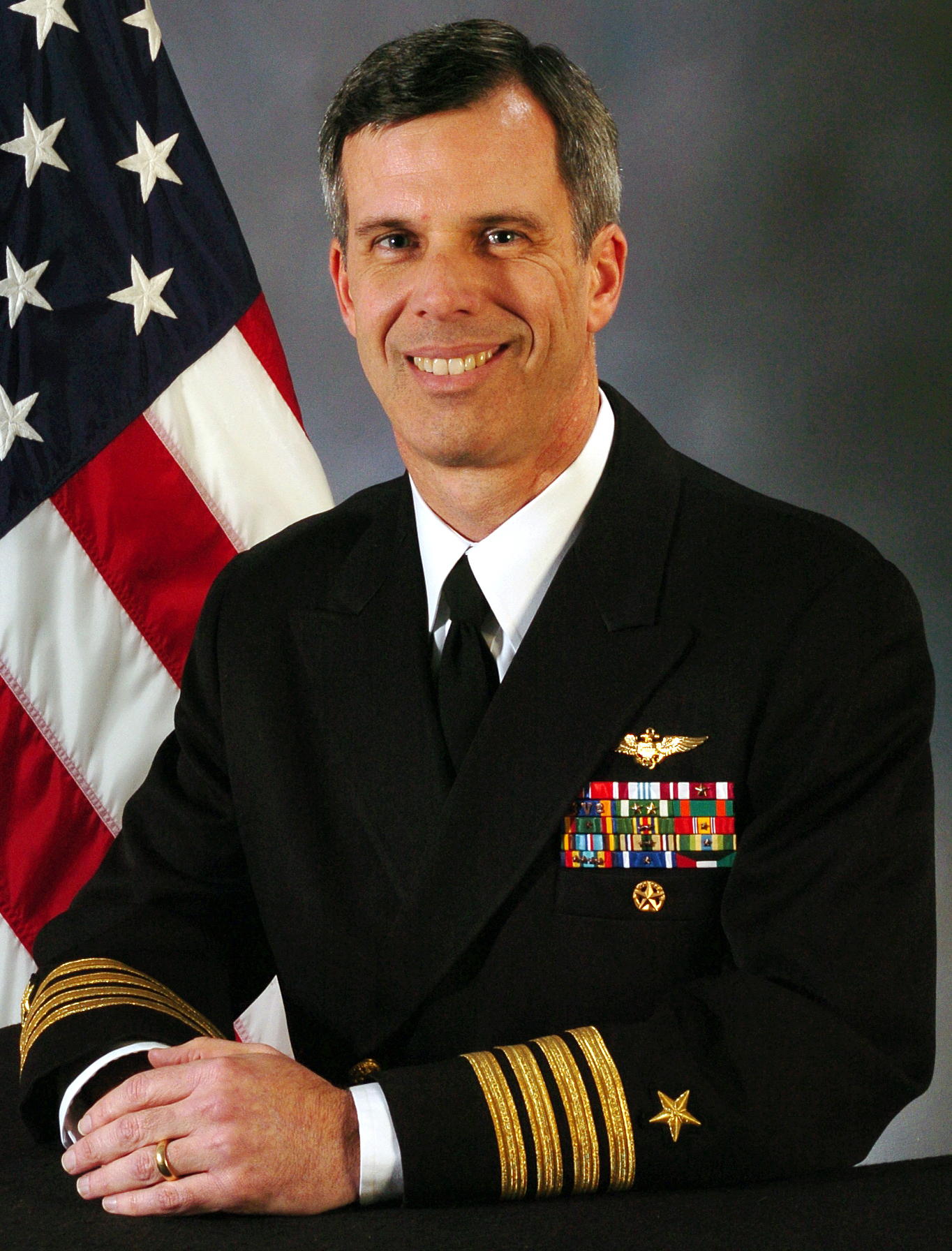 Kevin Miller, navy, pilot, medals, american flag