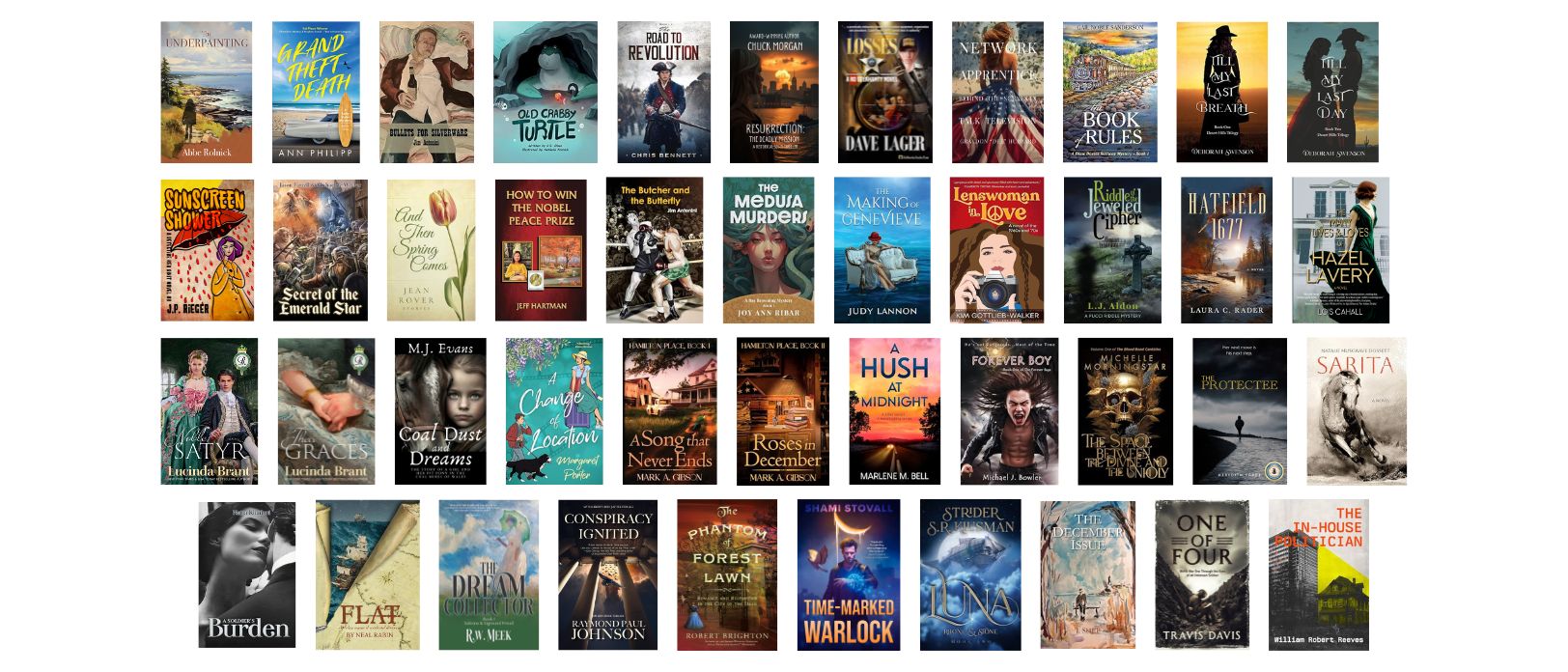 43 Fiction book Covers