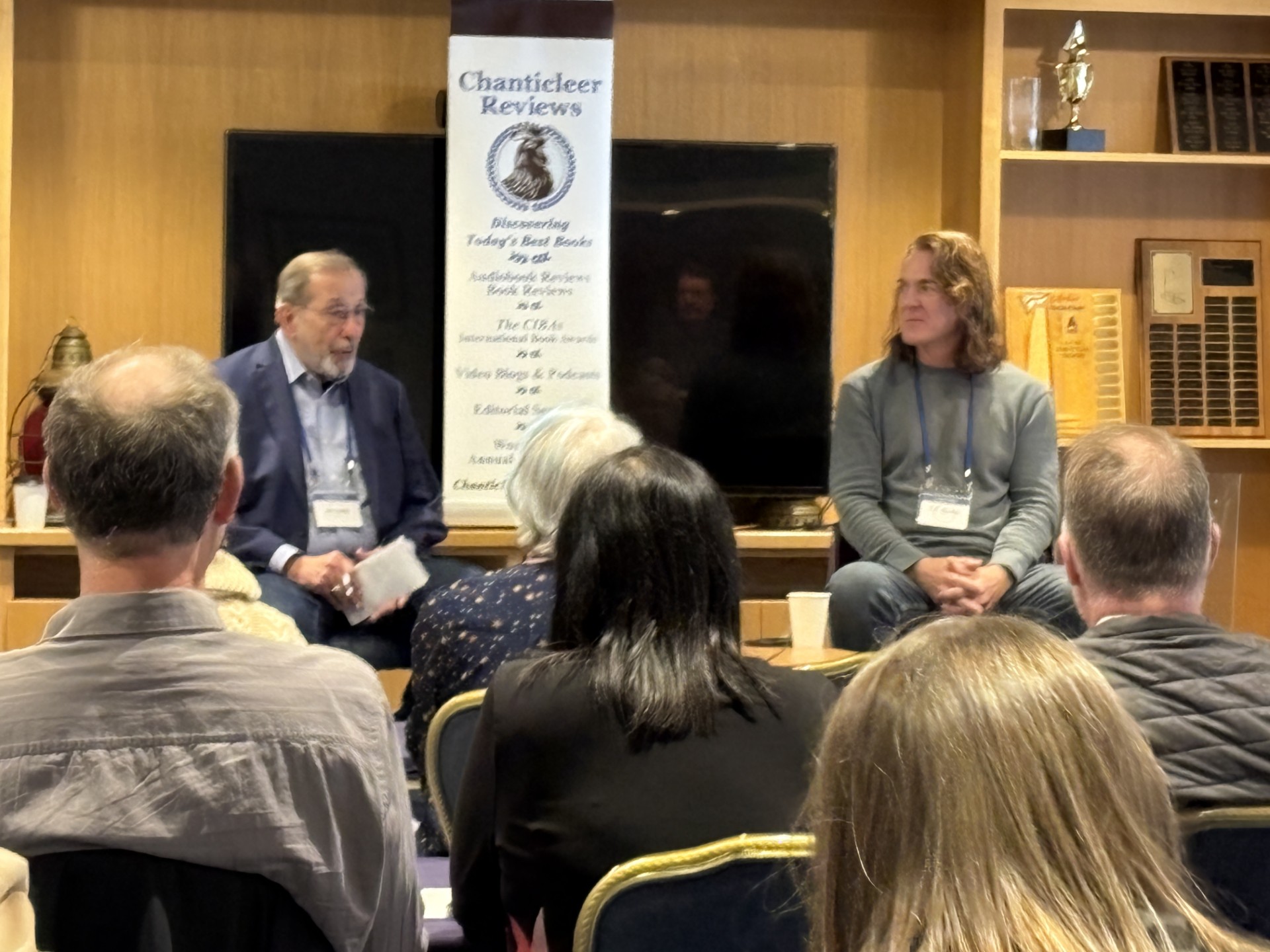 John DeDakis, J.D. Barker, Sign, room, heads