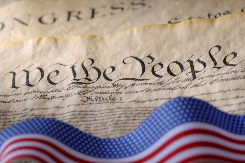 Red, White, Blue, Declaration of Independence