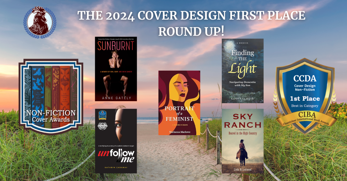 The Chanticleer Cover Design CCDAs Non-Fiction First Place and Grand Prize Winners for 2024!