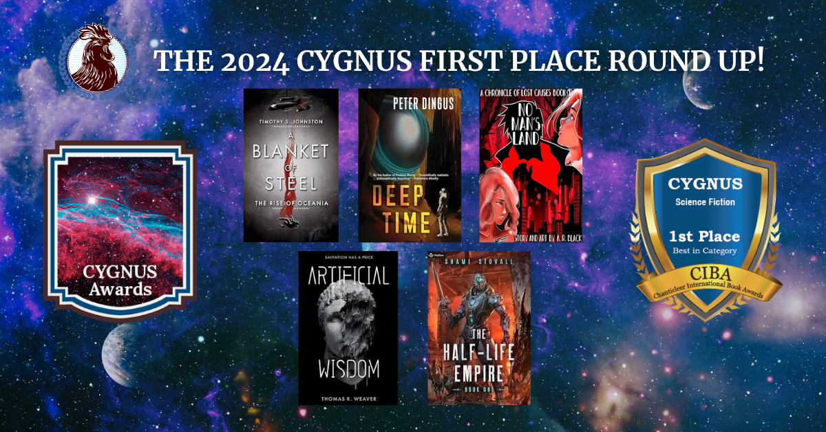 Cygnus First Place Book Award Round Up from 2024