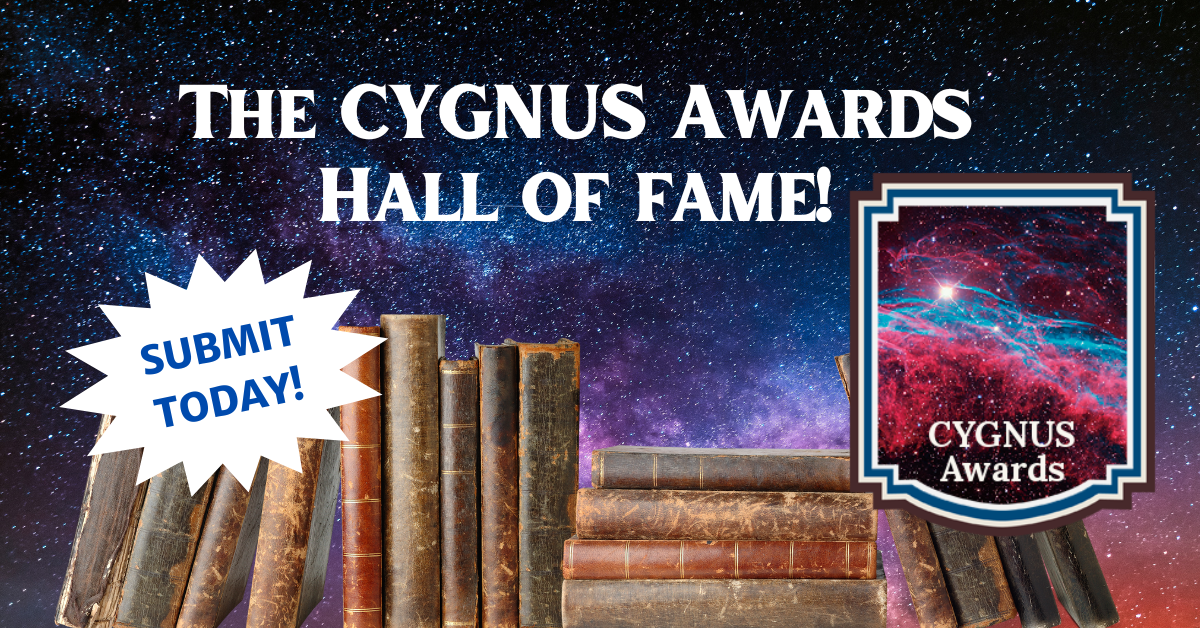 The 2025 Cygnus Book Awards Hall of Fame for Science Fiction