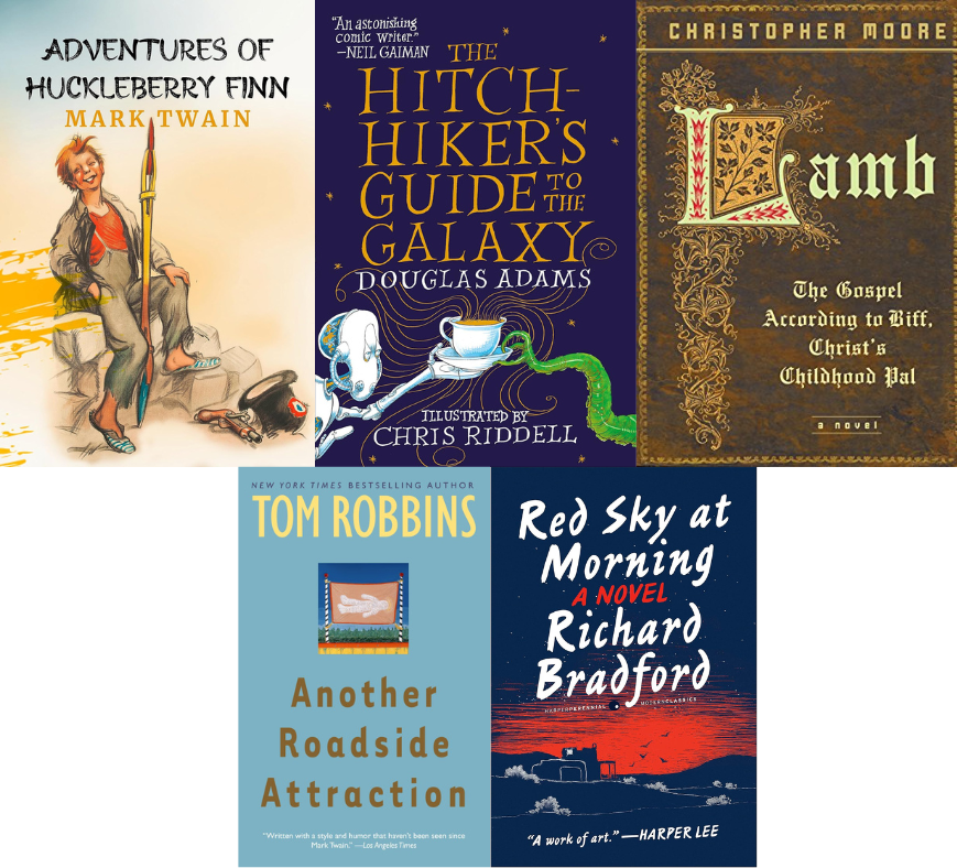 books, covers, authors