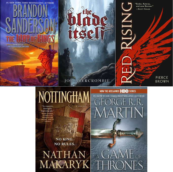 Books, Game of Thrones, Brand Sanderson