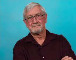 Man, glasses, grey, gotee