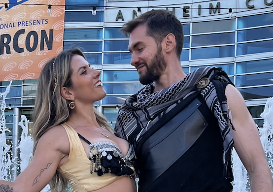 Tim Facciola, wife, costumes, beard