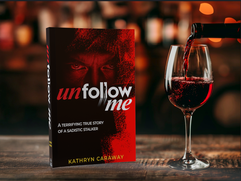 Red wine, glass, book, cover, lights
