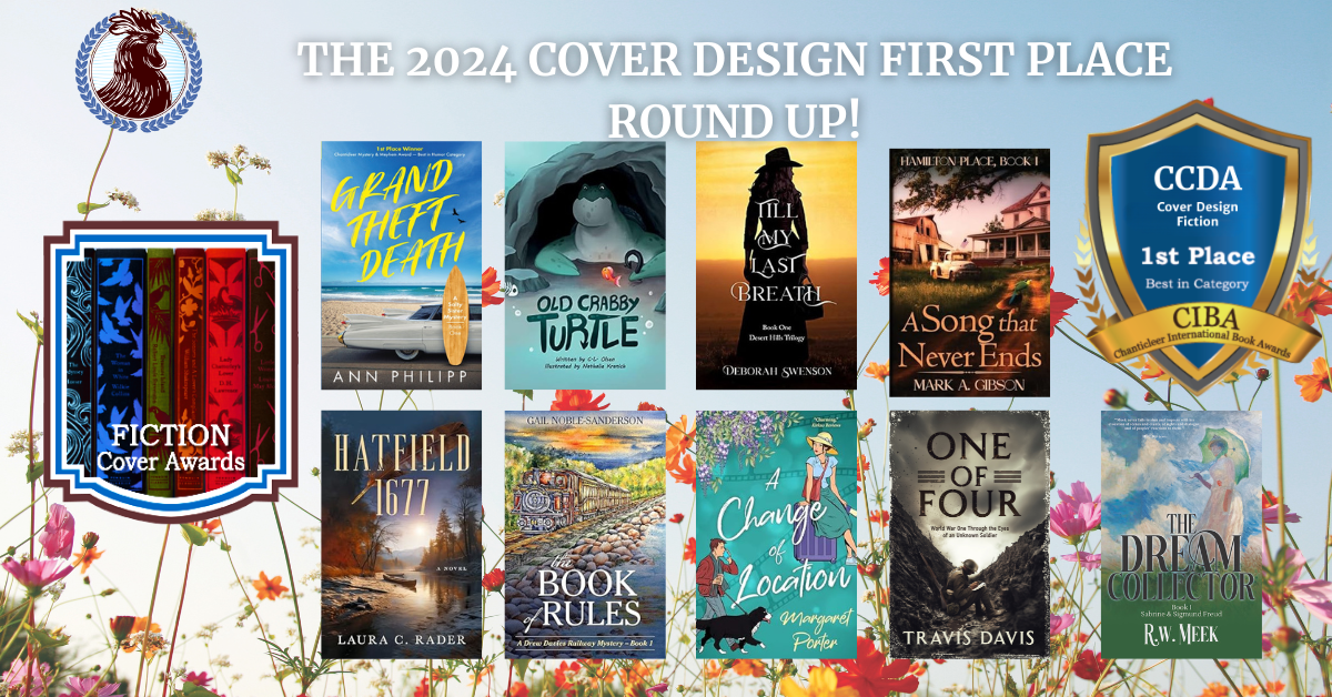 Cover Design Fiction First Place Roundup 2024