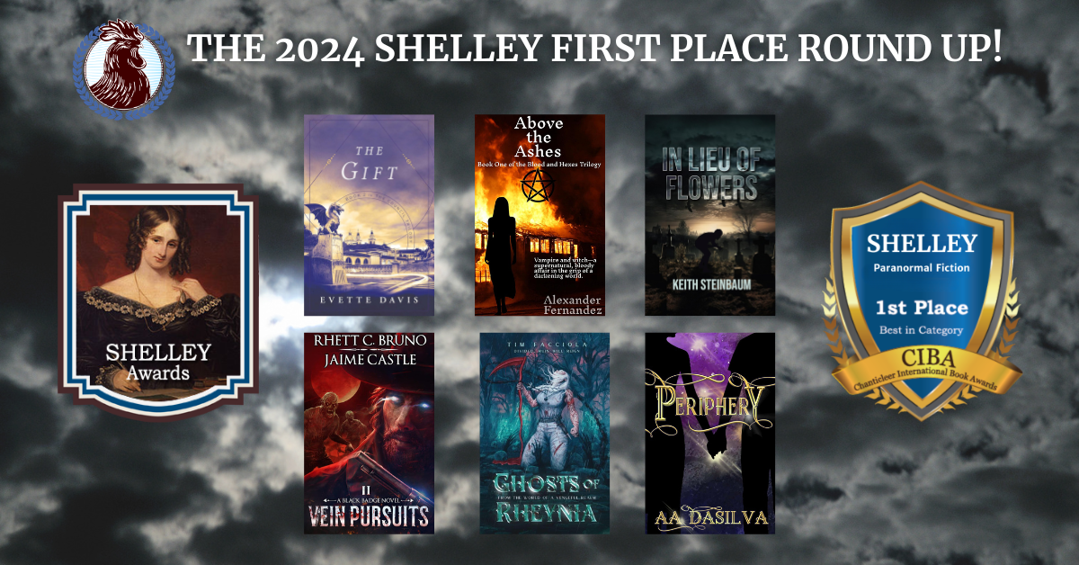 Shelley Book Awards First Place Round Up from 2024