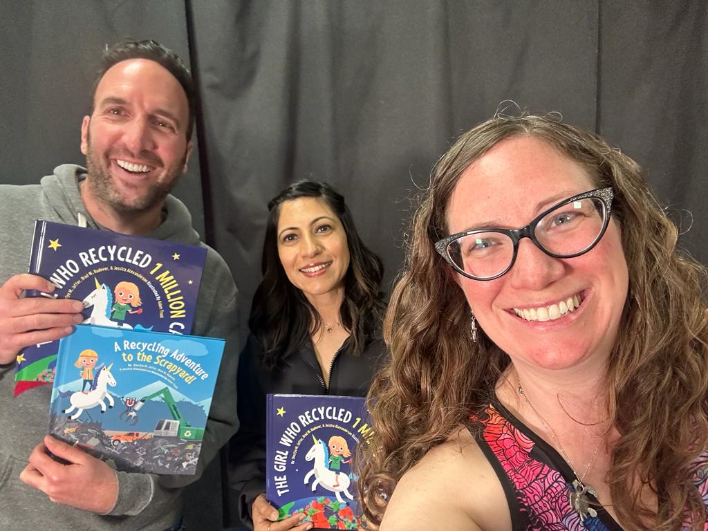 Book, women, man, gray, curtain