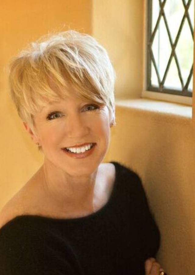 blonde, woman, teeth, window, headshot, block, make up