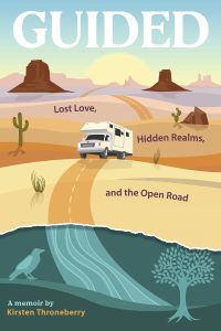 Guided, book cover, rv, cactus, monument valley