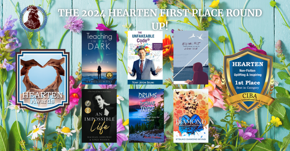 The 2024 Hearten First Place Roundup for Uplifting and Inspiring Non-Fiction