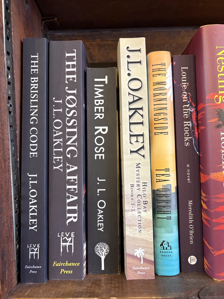 J.L. Oakly, books, covers